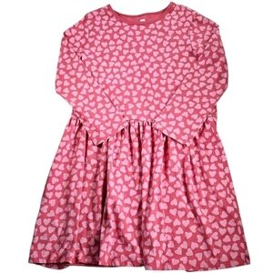 Tea Collection Heart Print Dress Girl's Size 12